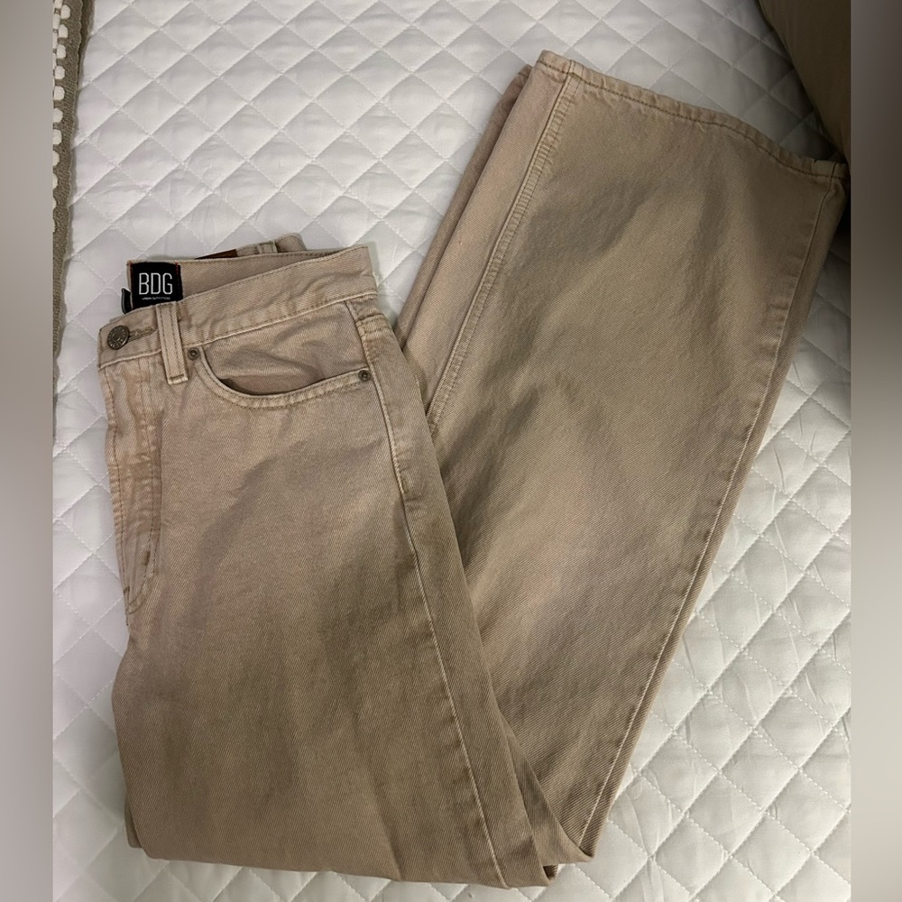urban outfitters BDG tan jeans